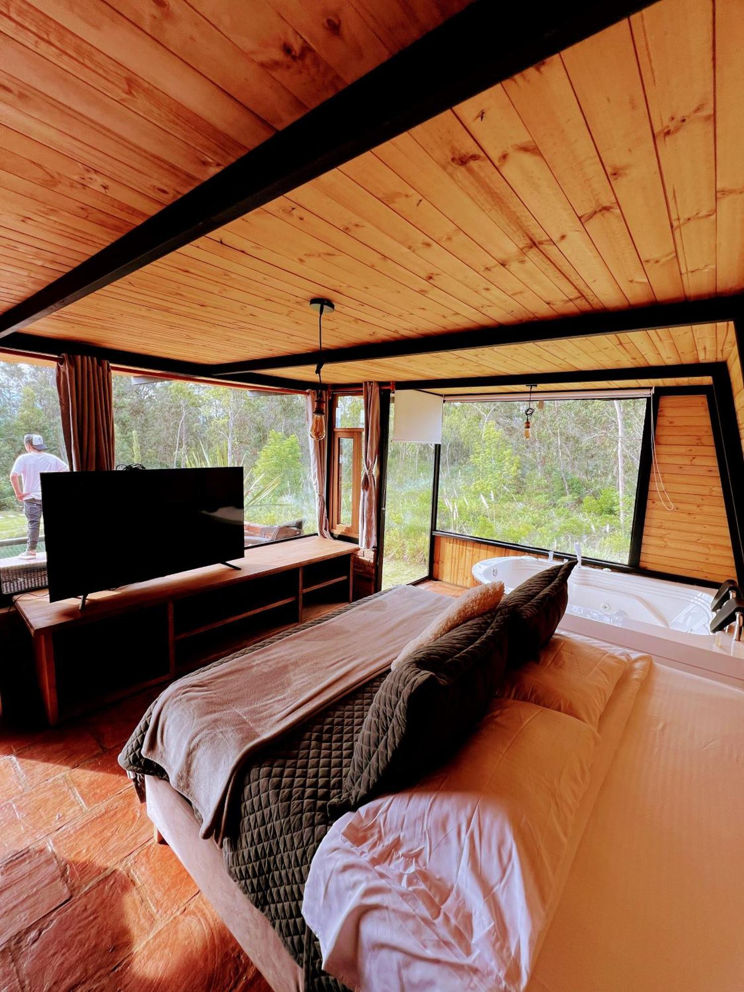 Glamping Pozo Azul, บียาเดเลย์บา ภายนอก รูปภาพ